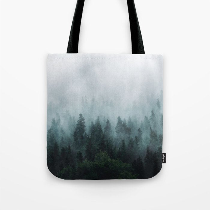 Take Me Somewhere Misty Tote Bag Gallery Image 1