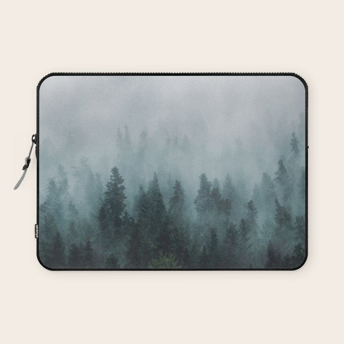 Take Me Somewhere Misty Laptop Sleeve Gallery Image 1