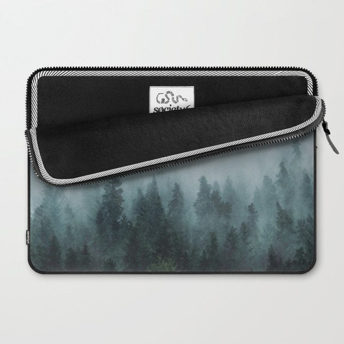 Take Me Somewhere Misty Laptop Sleeve Gallery Image 2