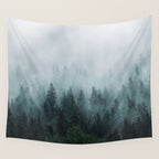 Take Me Somewhere Misty Wall Tapestry Gallery Image 4