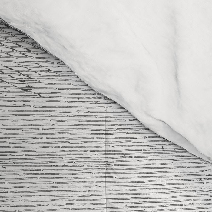 Hudson River and Catskills, Graphite and Crisp White Comforter Gallery Image 4