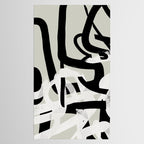 abstract line art II Tablecloth Gallery Image 2