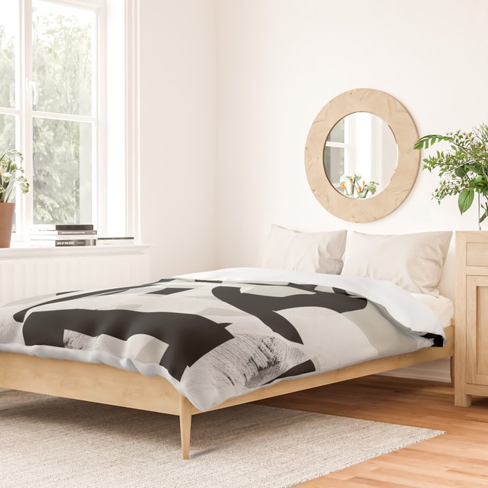 abstract line art II Duvet Cover Gallery Image 2