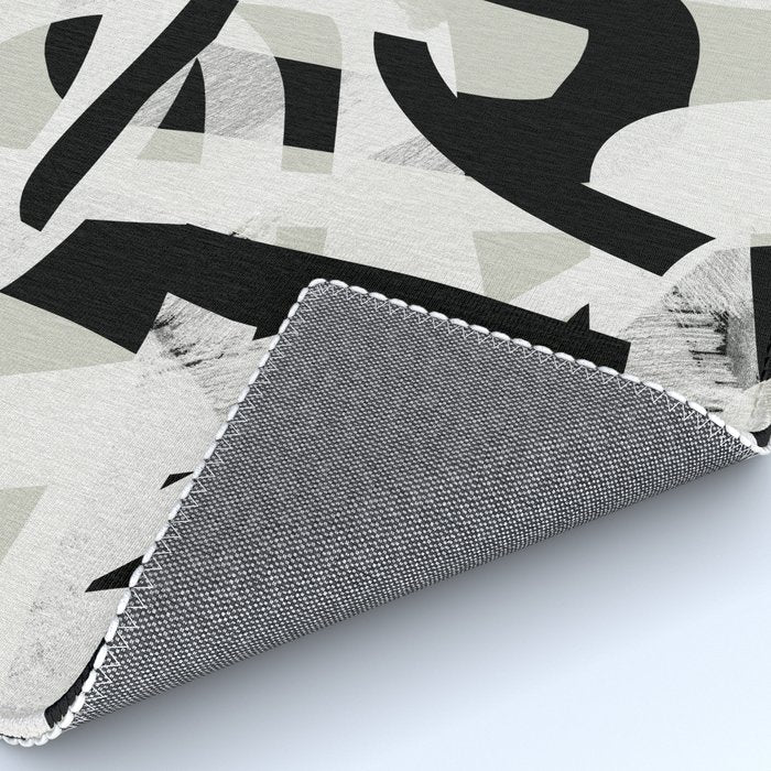 abstract line art II Rug Gallery Image 4