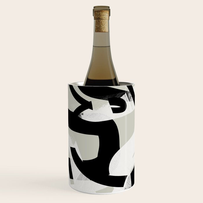 abstract line art II Wine Chiller Gallery Image 3