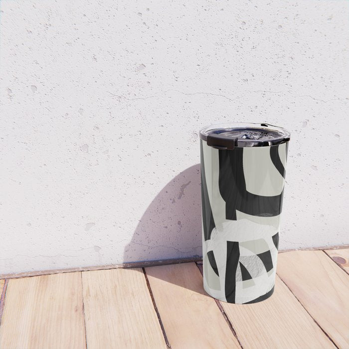 abstract line art II Travel Mug Gallery Image 4