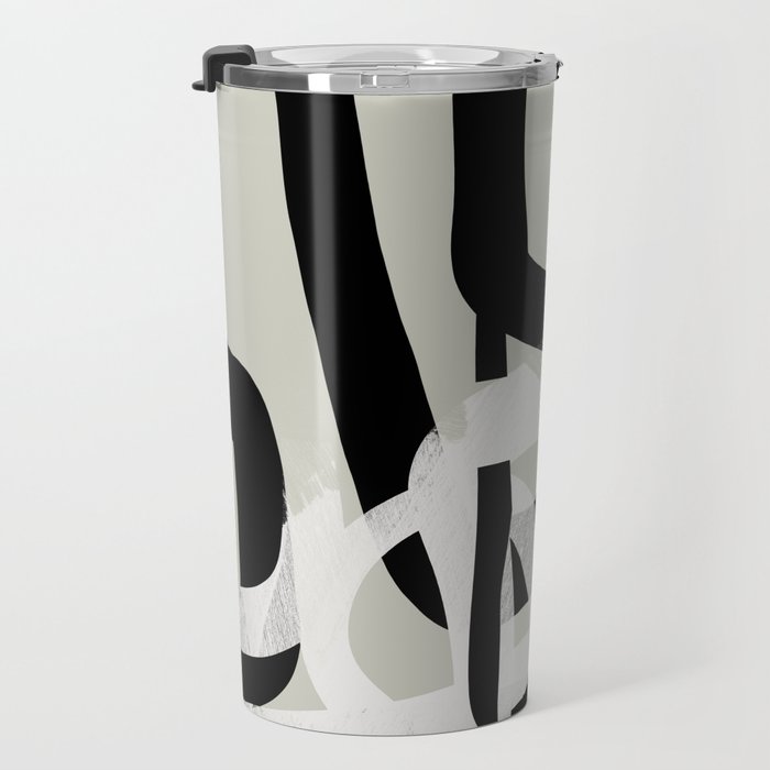 abstract line art II Travel Mug Gallery Image 3