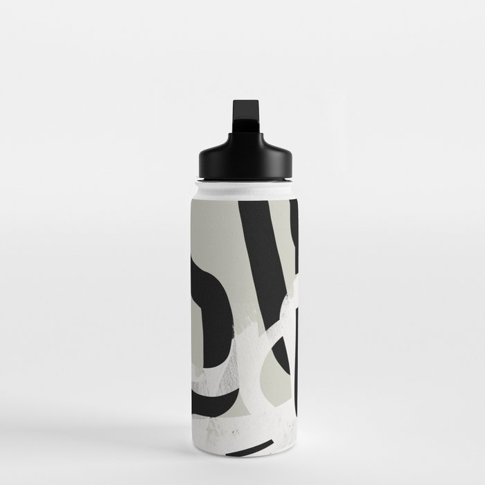 abstract line art II Water Bottle Gallery Image 3