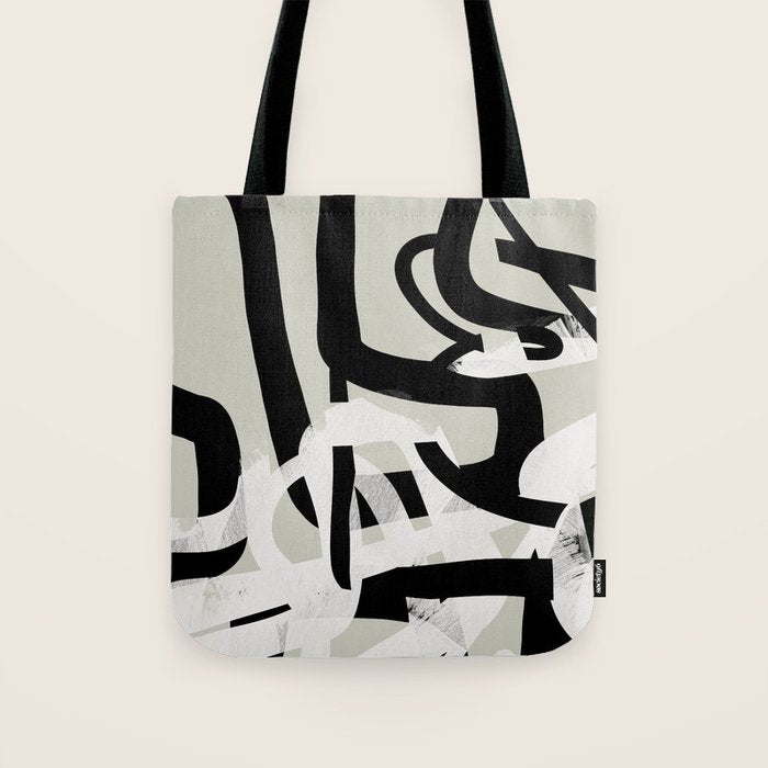 abstract line art II Tote Bag Gallery Image 1