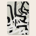 abstract line art II Cutting Board Gallery Image 1
