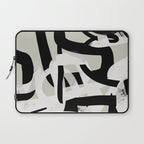 abstract line art II Laptop Sleeve Gallery Image 1