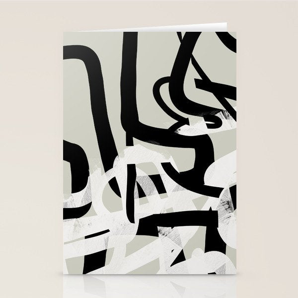 abstract line art II Stationery Card Gallery Image 2