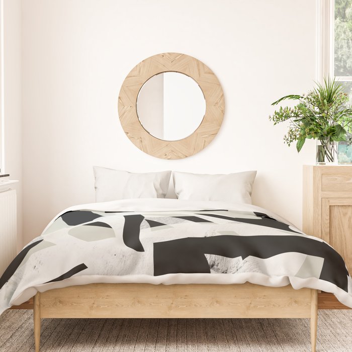 abstract line art II Duvet Cover Gallery Image 3