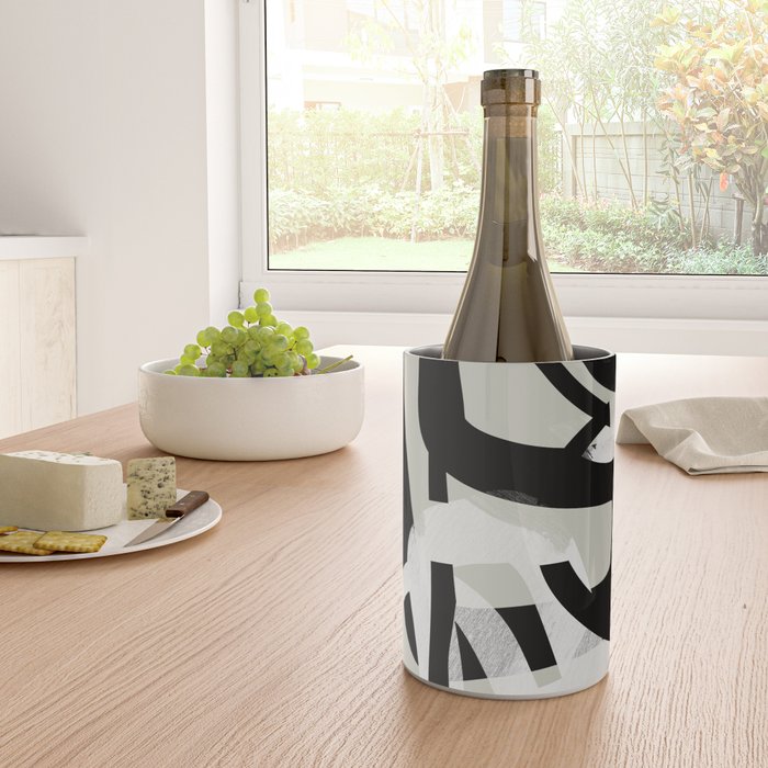 abstract line art II Wine Chiller Gallery Image 4