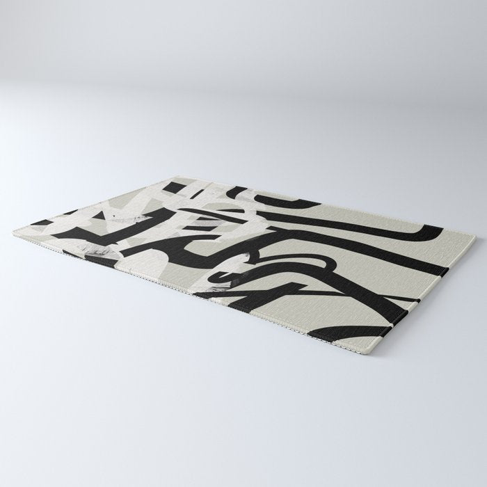 abstract line art II Rug Gallery Image 3