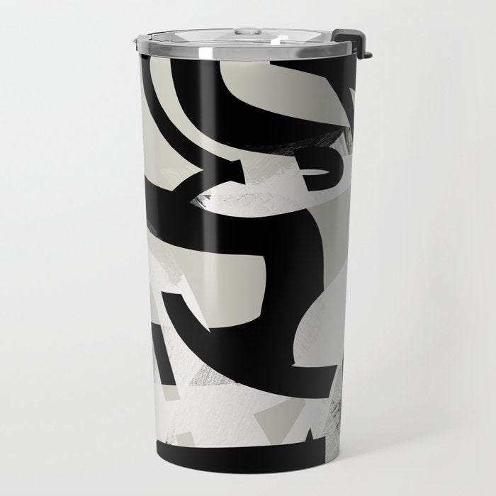 abstract line art II Travel Mug Gallery Image 2