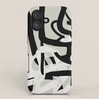 abstract line art II iPhone Case Gallery Image 1