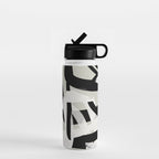 abstract line art II Water Bottle Gallery Image 1