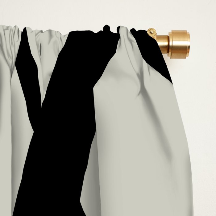 abstract line art II Window Curtain Gallery Image 2