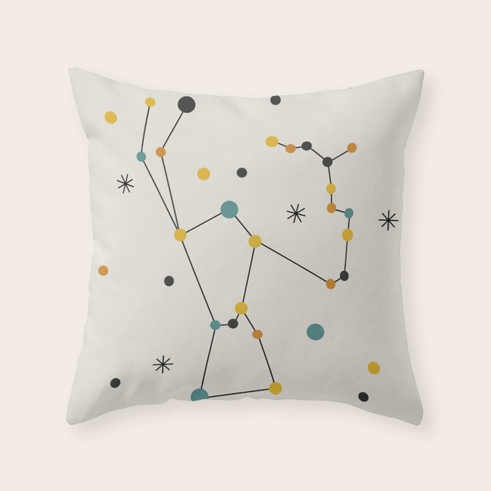 Orion Constellation Throw Pillow Gallery Image 6