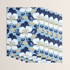 Vintage flower nature art pattern Wrapping Paper Gallery Image 3