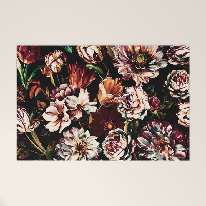 Dark Garden II Welcome Mat Gallery Image 1
