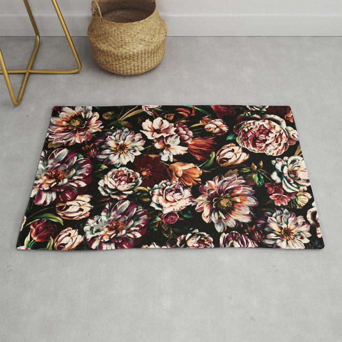 Dark Garden II Rug Gallery Image 1