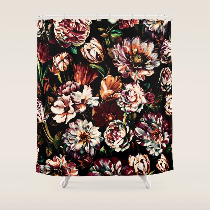 Dark Garden II Shower Curtain Gallery Image 1
