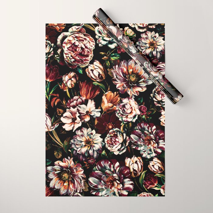 Dark Garden II Wrapping Paper Gallery Image 1