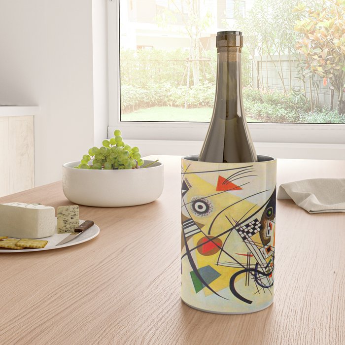 Wassily Kandinsky Transverse Line, colorful  Wine Chiller Gallery Image 4