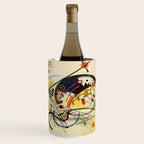Wassily Kandinsky Transverse Line, colorful  Wine Chiller Gallery Image 3