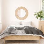 Horses Black and White Duvet Cover Gallery Image 3