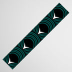 Art Deco Shell Print Table Runner Gallery Image 3