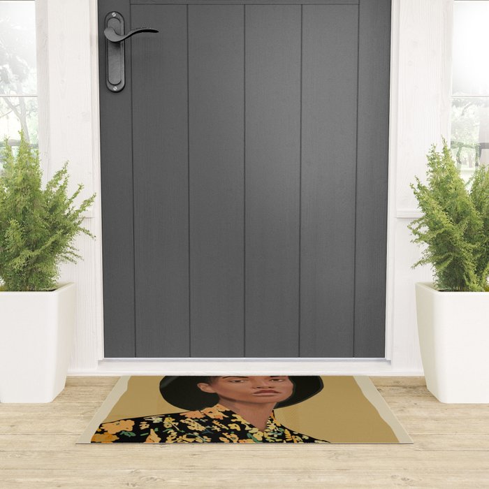 Girl Portrait 34 Welcome Mat Gallery Image 3