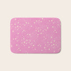 Stars - Pink Bath Mat Gallery Image 1