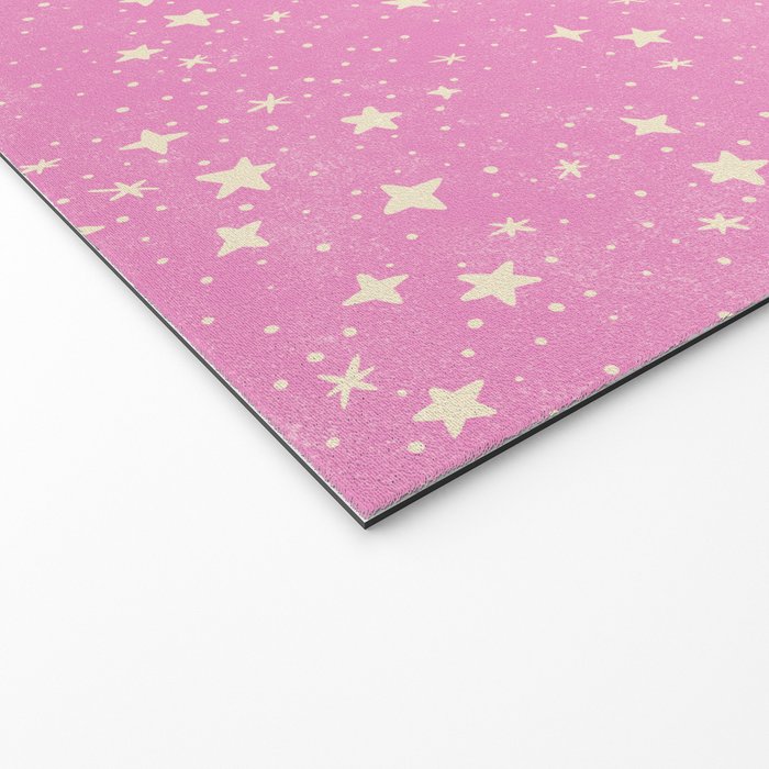 Stars - Pink Welcome Mat Gallery Image 2