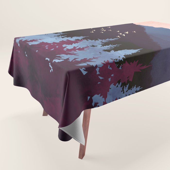 Mulberry Dusk Tablecloth Gallery Image 1