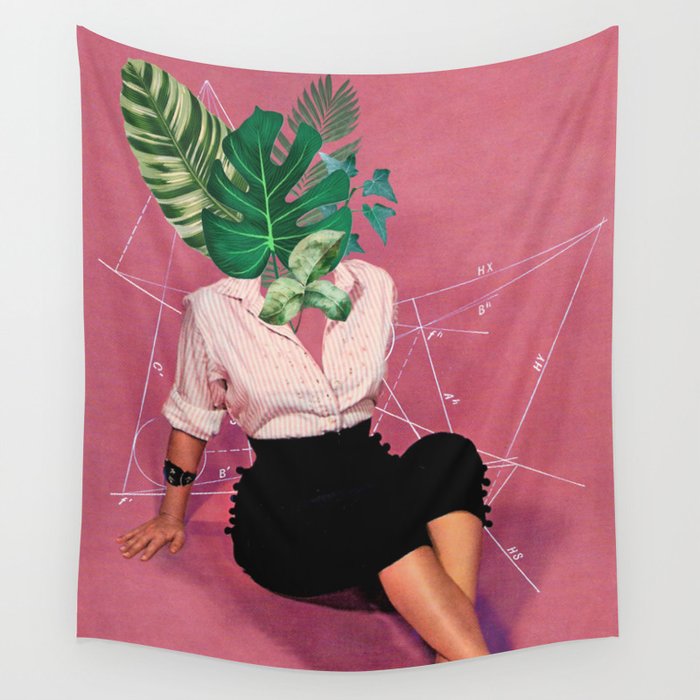 I leaf you Wall Tapestry Gallery Image 4