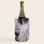 Workmen on face of George Washington, Mount Rushmore, South Dakota black and white photograph Wine Chiller Gallery Image 1