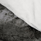 Workmen on face of George Washington, Mount Rushmore, South Dakota black and white photograph Comforter Gallery Image 4