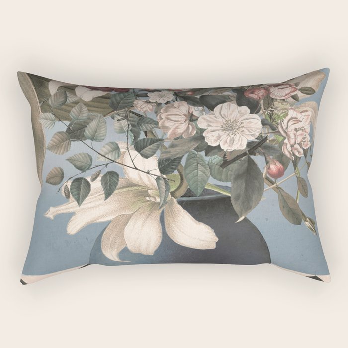 Flowers in The Vase Rectangular Pillow Gallery Image 1