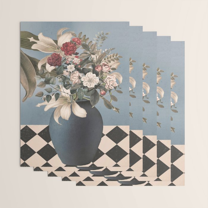 Flowers in The Vase Wrapping Paper Gallery Image 3