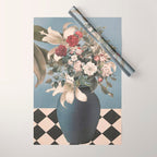 Flowers in The Vase Wrapping Paper Gallery Image 1