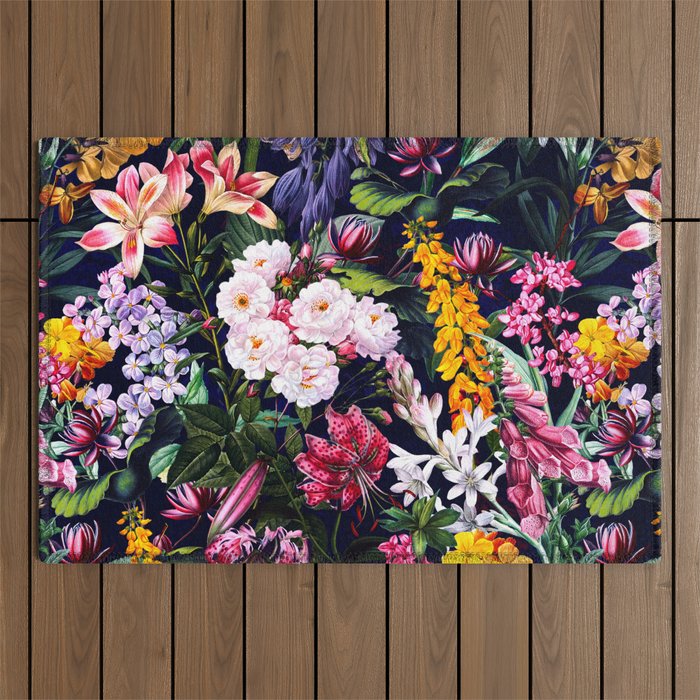 Vintage Garden XIII Outdoor Rug Gallery Image 1