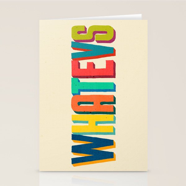 Whatevs Stationery Card Gallery Image 2