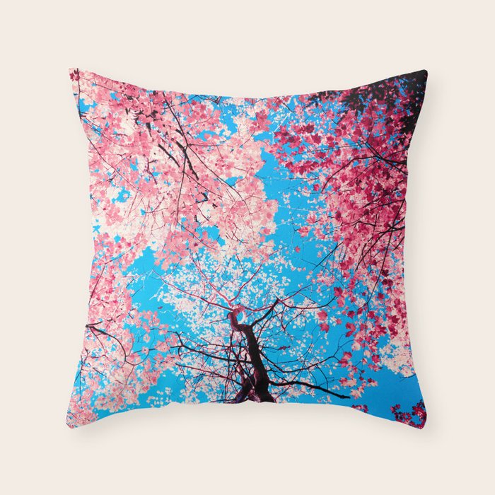 Color Drama III Throw Pillow Gallery Image 6