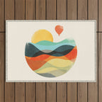 Let the world be your guide Outdoor Rug Gallery Image 1