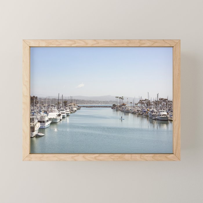 Dana Point California Harbor Photography Mini Art Print Gallery Image 1