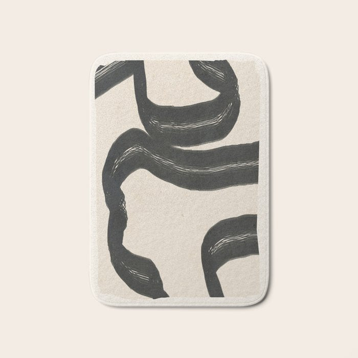 Minimal Abstract Art 15 Bath Mat Gallery Image 1