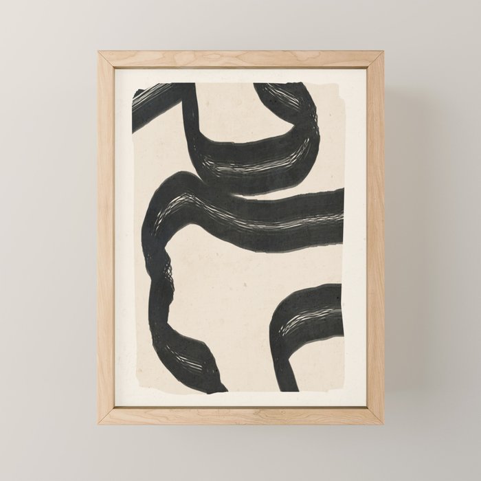 Minimal Abstract Art 15 Mini Art Print Gallery Image 1